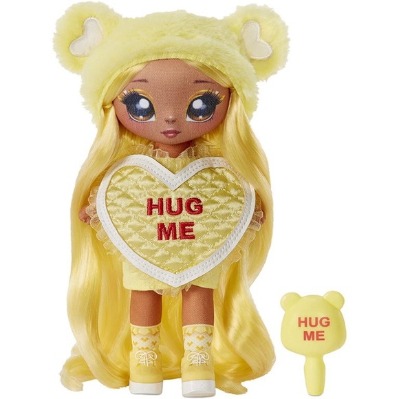 🆕Na Na Na Surprise Maria Buttercup Yellow Teddy Bear-Inspired 7.5" Fashion Doll - Picture 1 of 8